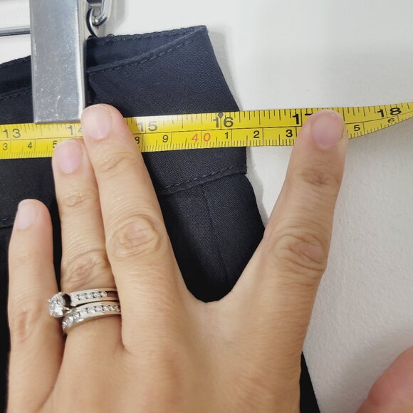 Max Cocos Women's Black 100% Cotton Zipper Pockets Active Performance Skort Sz 4 - Picture 11 of 12